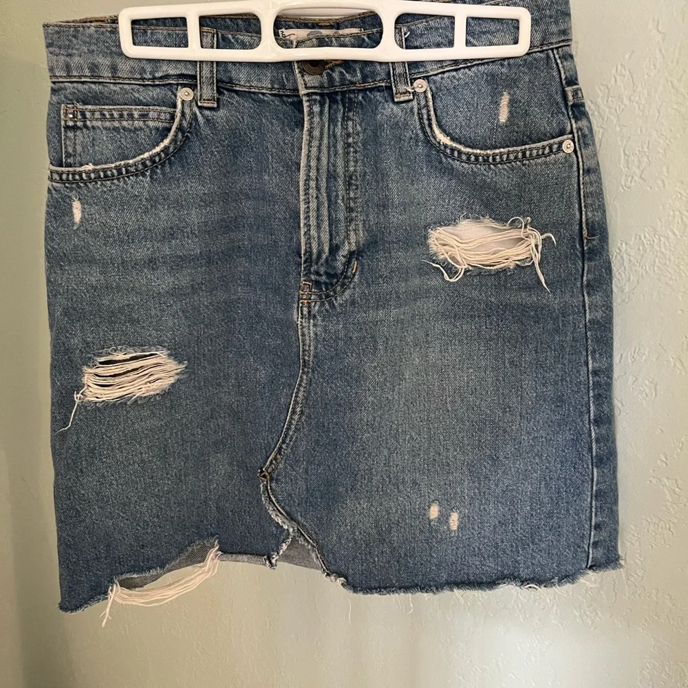 FREE PEOPLE • We the Free Mini Jean skirt